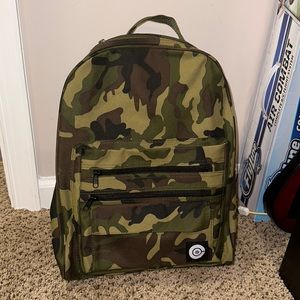 Kids Camo Backpack. Used once